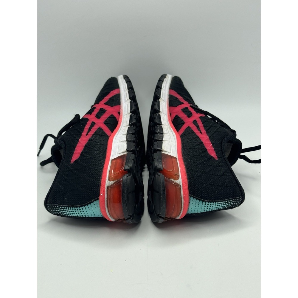 Asics Gel-Quantum 180 Women's Sneakers Size 8.5 Black Laser Pink Athletic Shoes - Picture 5 of 13
